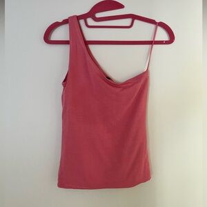 J. Crew One-Shoulder Camisole in Dusty Rose/Pink